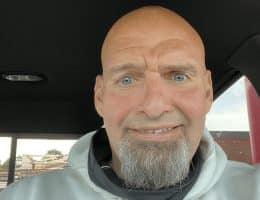 John Fetterman, running for an open seat in Pennsylvania. From his Facebook page.