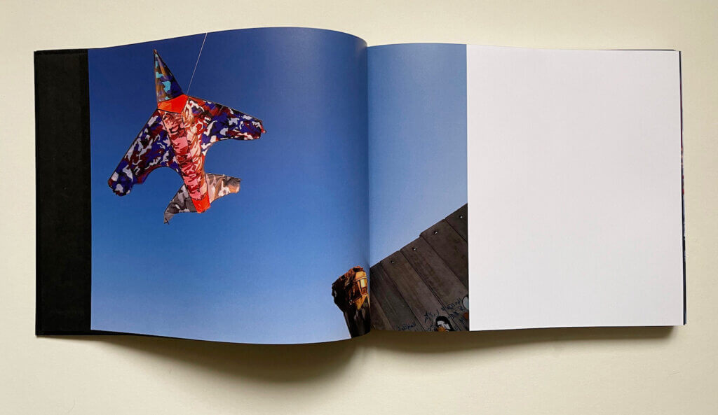 A page from Steve Sabella's book "Palestine Unsettled" (Image courtesy of Steve Sabella)