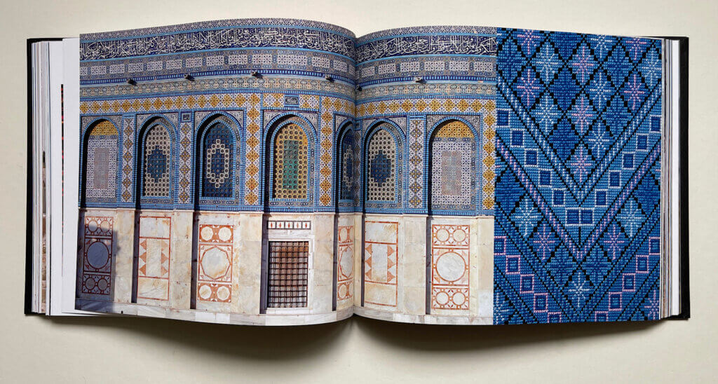 A page from Steve Sabella's book "Palestine Unsettled" (Image courtesy of Steve Sabella)