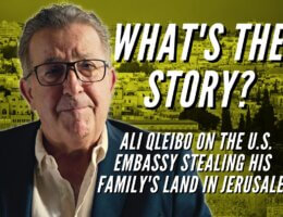 Ali Qleibo is fighting to protect his family's land in Jerusalem from the Israeli occupation, and now the United States government.