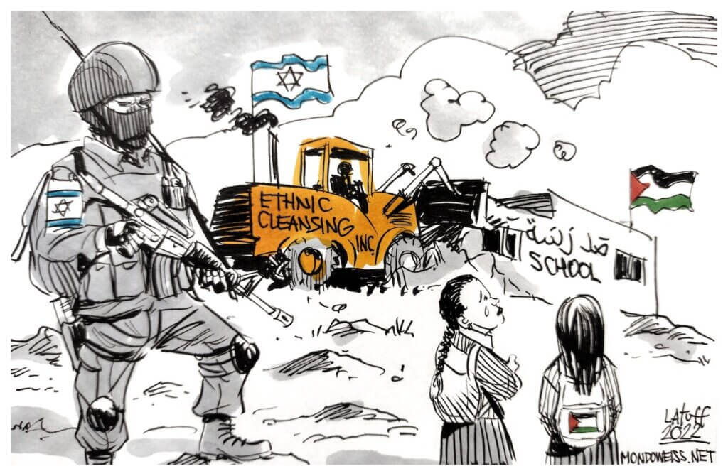 The Israeli army demolished a school in Masafer Yatta. Residents say it ...