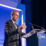 Jeremy Ben-Ami addressing J Street's 2022 National Conference in Washington DC (Photo: J Street/Twitter)