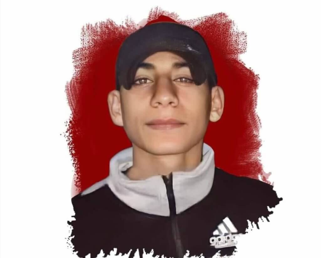 Amer al-Khmour, 14, who was shot by Israeli forces during confrontations in the Dheisheh refugee camp in the city of Bethlehem, in the southern occupied West Bank. (Photo: Social Media)