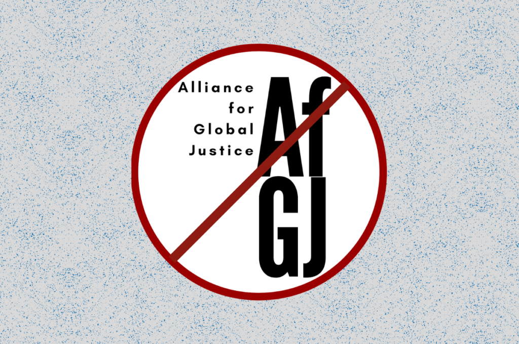 Alliance for Global Justice (Illustration: Mondoweiss)