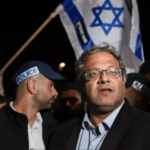 Itamar Ben-Gvir attends a protest in the East Jerusalem neighborhood of Sheikh Jarrah on March 2, 2022
