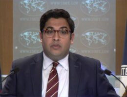U.S. State Department Spokesperson Vedant Patel. (Photo: U.S. State Department)