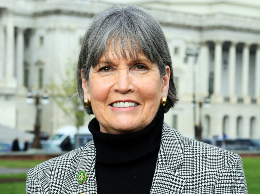 Rep. Betty McCollum outside the U.S. Capitol building (Photo: U.S. House of Representatives)