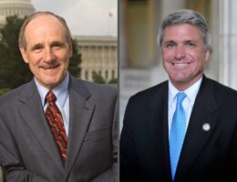 Senator Jim Risch (R-ID) and Representative Michael McCaul (R-TX) (Photos: Wikimedia)