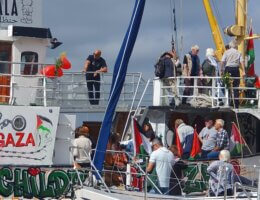 The Handala, the vesserl of Ship to Gaza-Norway. (Photo: Marianne Bergvall)