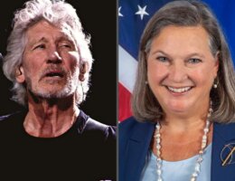 Roger Waters and State Department official Victoria Nuland