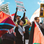 Upwards of 400,000 Pro-Palestine protestors take the streets in a national march in Washington DC to show support for Palestinians and call for a ceasefire and end the genocide in Gaza, January 13, 2024. (Photo: Eman Mohammed)