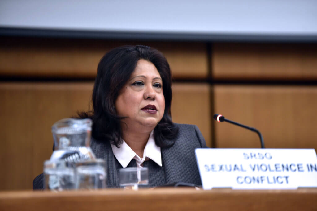 Pramila Patten, UN Special Representative on Sexual Violence in Conflict. (Photo: UNIS Vienna Flickr AccountLilia Jiménez-Ertl)