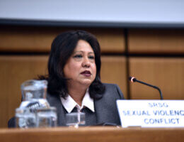 Pramila Patten, UN Special Representative on Sexual Violence in Conflict. (Photo: UNIS Vienna Flickr AccountLilia Jiménez-Ertl)