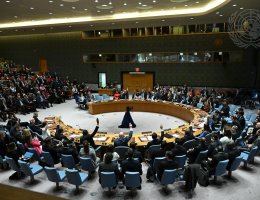 The Security Council adopts Resolution 2728 (2024) demanding an immediate ceasefire for the month of Ramadan, March 25, 2024. (Photo: UN Photo)