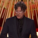 Director Jonathan Glazer accepting Oscar for his film “The Zone of Interest." March 10, 2024 (Screenshot)