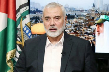 Head of the Hamas political bureau, Ismail Haniyeh, December 14, 2021. (Photo: Hamas Chief Office/APA Images)