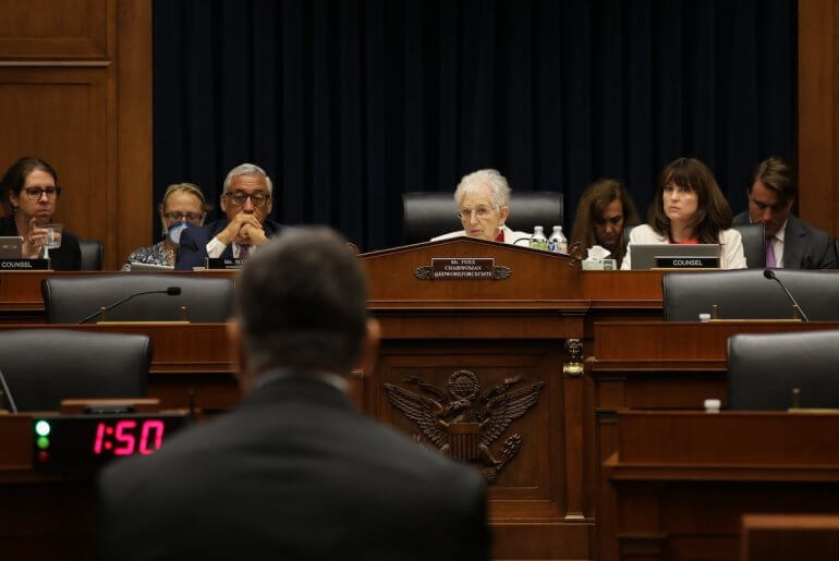 Virginia Foxx (R-NC) leads a Committee on Education and the Workforce hearing on June 13, 2023. (Photo: Committee on Education & the Workforce)