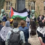 Students at Princeton University protest for divestment in solidarity with Palestine, on April 19, 2024. (Photo: Twitter/PtonDivestNow)