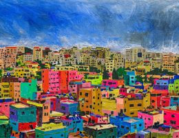 The Refugee Camp #8 by Alaa Albaba