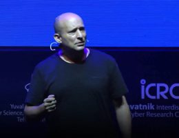 Naftali Bennett addressing "Cyber Week" at Tel Aviv University, June 25, 2024. Screenshot from Youtube.