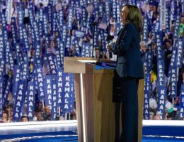 Kamala Harris speaking to the Democratic National Convention, on August 22, 2024. (Photo: Twitter/KamalaHarris)