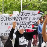 Protesters gather in Canberra, Australia in support of Palestine and to call for an immediate ceasefire in Gaza, on November 4, 2023. (Photo: Leo Bild/Flickr)