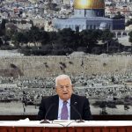 Palestinian President Mahmoud Abbas chairs a meeting of the Palestinian leadership in West Bank City of Ramallah, on February 18. 2024. (Photo: Thaer Ganaim/APA Images)