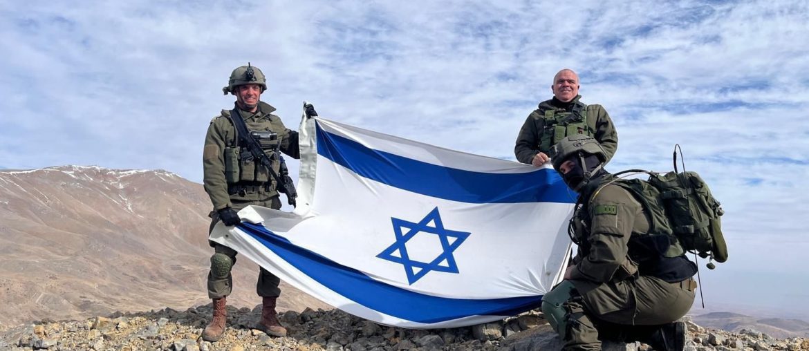 A photo that has gone viral on social media allegedly shows Israeli forces occupying the peak of Syria’s Mount Hermon on December 8, 2024. (Photo: Social Media)