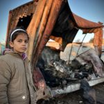 Displaced Palestinians check the destruction following an overnight Israeli strike on a makeshift displacement camp in the Mawasi area of Khan Younis in the southern Gaza Strip on January 2, 2025, that reportedly killed at least 11 people. On January 1, Israeli Defense Minister Israel Katz threatened that Israel would intensify its strikes on Gaza if Hamas continued firing rockets into Israel. (Photo: Doaa el-Baz/APA Images)