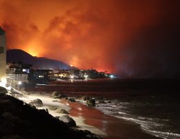 A scene from the Palisades Fire that started in the City of Los Angeles, January 2025. (Photo: California Department of Forestry and Fire Protection (CAL FIRE)/Flickr)