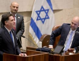 Lead Israeli negotiator, Strategic Affairs Minister Ron Dermer, at Knesset in 2022. (Photo: Israel National Photo Collection/Government Press Office)