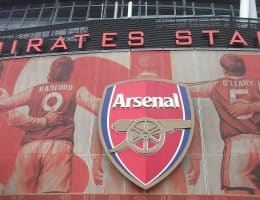 Arsenal FC's Emirates Stadium (Photo: Little Savage, CC BY-SA 4.0 , via Wikimedia Commons)