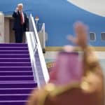 Photo shared on the official White House Twitter/X feed on May 14, 2025 with the caption: "President Donald J. Trump to His Royal Highness Crown Prince Mohammed bin Salman: “we have a special relationship—and it was an honor to spend a couple of days with you!”"