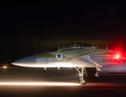 Israeli Air Force F-15I gets ready to shoot down Iranian drones amidst the 2024 Iranian strikes, April 14, 2024. (Photo: Wikimedia Commons)