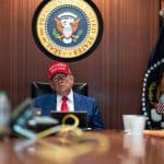 A photo released by the White House of Donald Trump in the White House Situation Room on June 21, 2025 in preparation for the U.S. attack on Iran. (Photo: The White House)