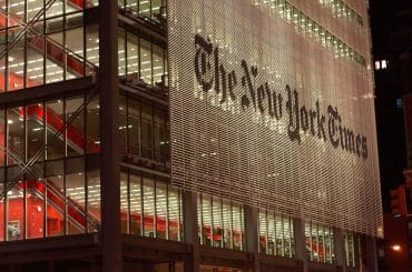 New York Times headquarters (Photo: Flickr/Jason Kuffer)