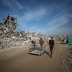 A general view of the extensive destruction in the Zeitoun neighborhood, southeast of Gaza City, on November 17, 2025. (Photo: Omar Ashtawy/APA Images)