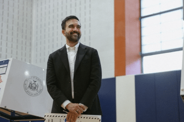 Mayor-elect Zohran Mamdani on election day (Mamdani campaign Instagram)