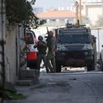 Israeli forces raid the West Bank town of Tubas, October 19, 2025. (Photo: Mohammed Nasser/APA Images)
