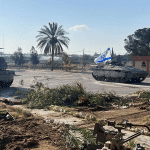 Israeli army takes control of the Palestinian side of the Rafah border crossing in May 2024. (Photo: Wikimedia Commons/IDF)