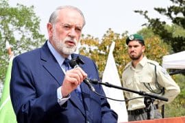 Ambassador Mike Huckabee's Participation in Holocaust Martyrs' and Heroes' Remembrance Day 2025 Ceremony, April 24, 2025 (Photo: U.S. Embassy Jerusalem)