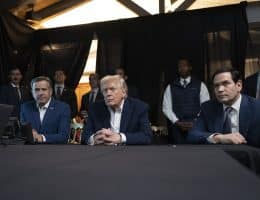 President Donald Trump monitors U.S. military operations in Venezuela, from Mar-a-Lago Club in Palm Beach, Florida, on Saturday, January 3, 2026. (Photo: Official White House Photo by Molly Riley)