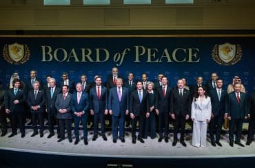 Group photo taken at the first meeting of the Trump-led "Board of Peace," in Washington, DC, on February 19, 2026. (Photo: White House)