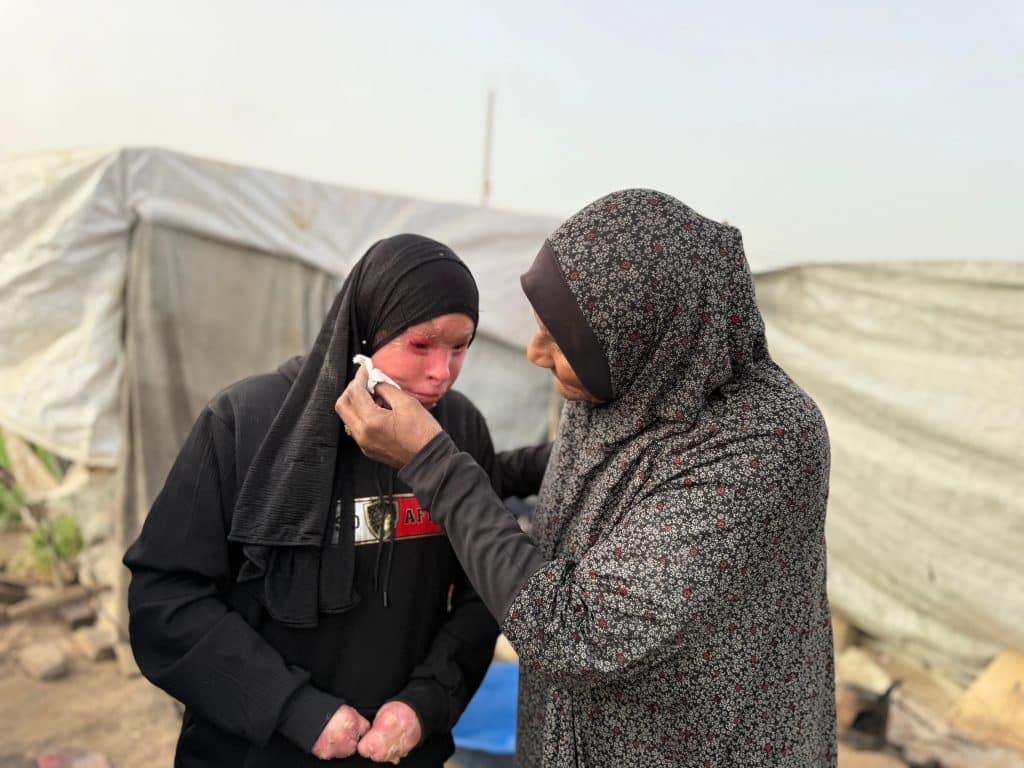 Shahd al-Afifi was raised by her grandmother and grandfather. (Photo: )