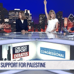 9th District debate (Kat Abughazaleh campaign Instagram)