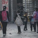 Israeli soldiers close a military checkpoint on Shuhada Street in Hebron's Old City, preventing school students and residents from travelling, October 6, 2024. (Photo: Mamoun Wazwaz/APA Images)
