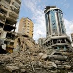 Destruction following heavy Israeli airstrikes on Beirut's southern Dahiya suburb, March 7, 2026. (Photo: © Marwan Naamani/ZUMA Press Wire/APA Images)
