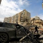 Destruction following heavy Israeli airstrikes on Beirut's southern Dahiya suburb, March 7, 2026. (Photo: © Marwan Naamani/ZUMA Press Wire/APA Images)