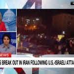 A CNN segment on the U.S.-Israeli war on Iran that aired on March 1, 2026. (Screenshot: CNN)