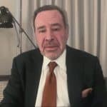 David Frum being interviewed on the CBC in October 2025. (Screenshot: CBC)